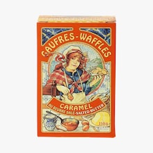 Gaufres caramel au beurre sal&eacute; La Dunkerquoise