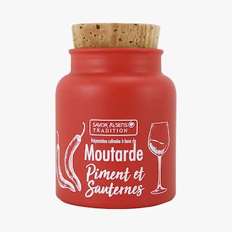 Moutarde piment et Sauternes Savor & Sens