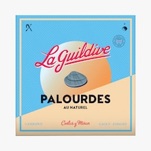 Palourdes au naturel La Guildive