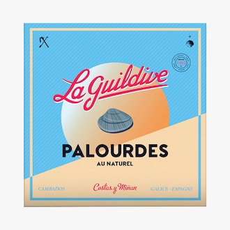 Palourdes au naturel La Guildive