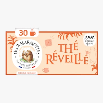 Thé Réveillé ? bio Les 2 Marmottes