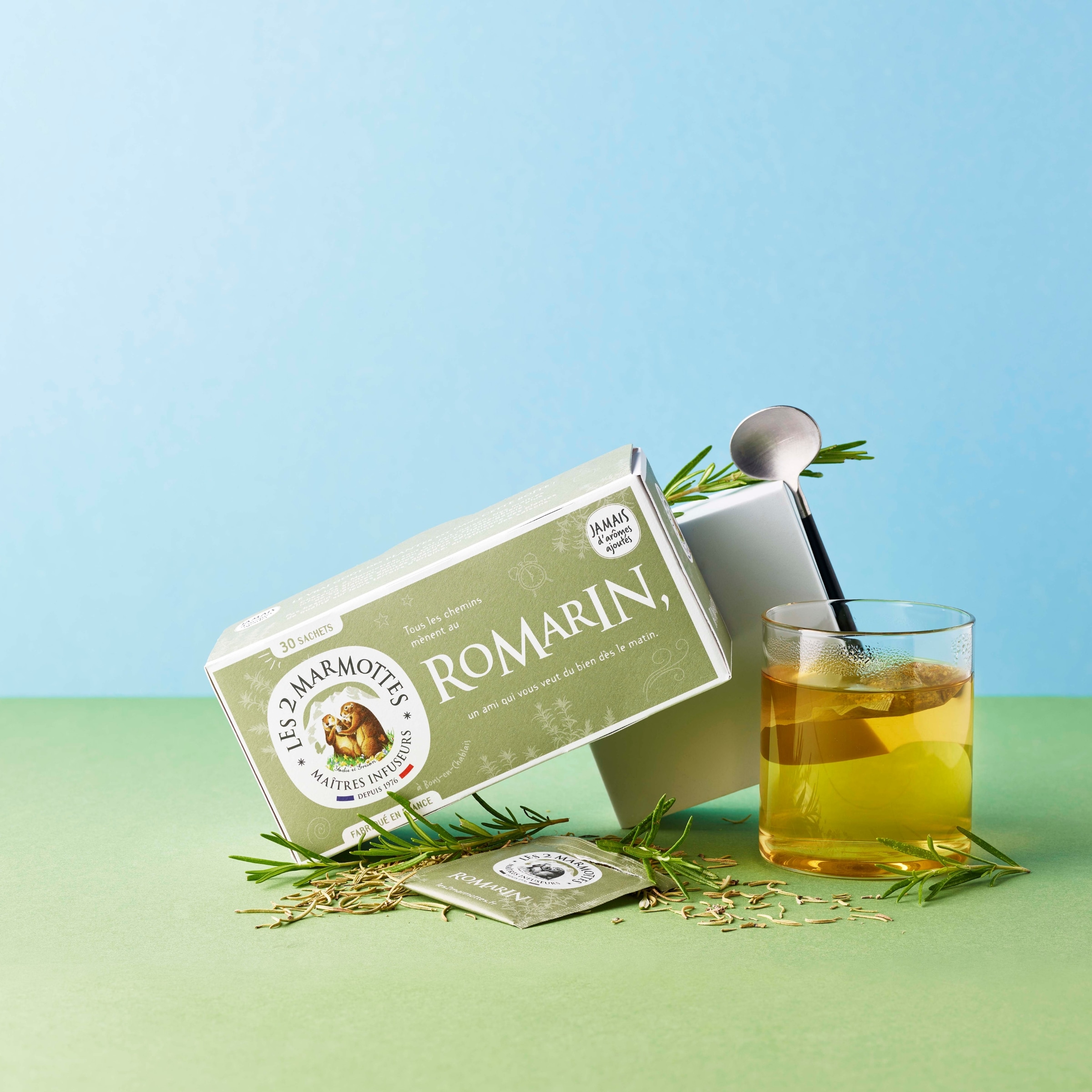 Infusion Romarin Les 2 Marmottes