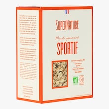 Muesli gourmand sportif biologique SuperNature