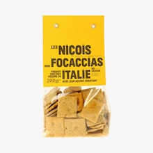 Mini focaccias au zaatar Les Ni&ccedil;ois