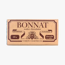 Tablette de chocolat à cuire Bonnat