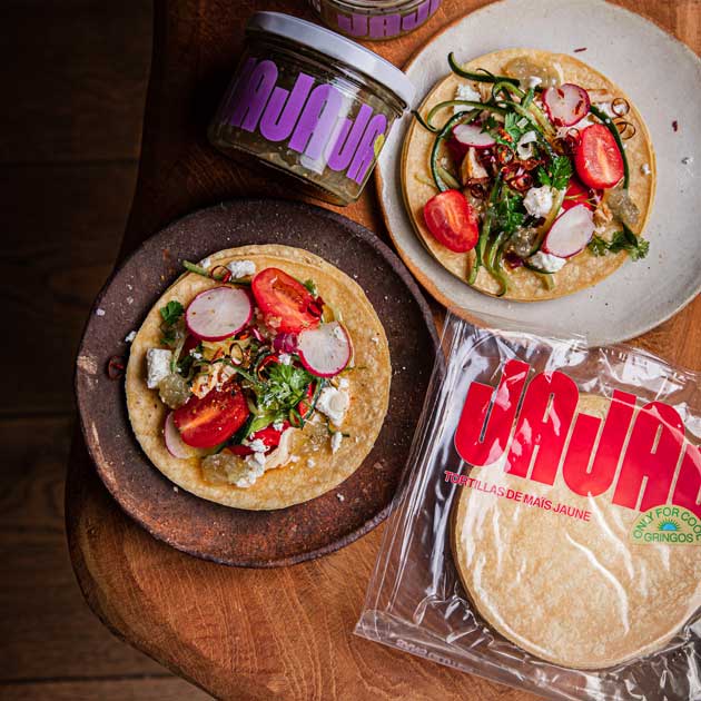 Tortillas de maïs jaune Jajaja