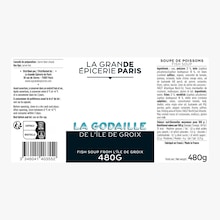 Soupe de poisson au grodin et maquereau La Grande Épicerie de Paris