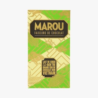 Tablette de chocolat noir du Vietnam au lait de coco Bên Trê Marou