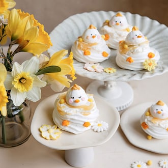 Pavlova poussin au citron null