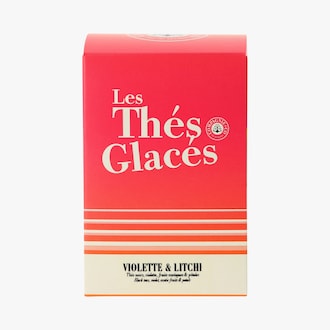 Th&eacute; glac&eacute; violette et litchi Compagnie & Co