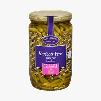Haricots verts extra fins Gillet Contres