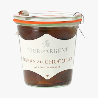 Babas au chocolat et au cognac Fine Champagne  L'épicerie de la Tour d'Argent