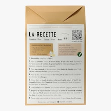 Préparation pour cake marbré coque chocolat & noisette Marlette