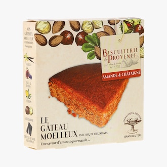 G&acirc;teau aux ch&acirc;taignes sans gluten Biscuiterie de Provence