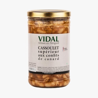 Cassoulet supérieur aux confits de canard Vidal