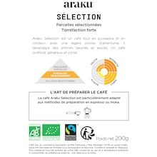 Caf&eacute; moulu S&eacute;lection 100&nbsp;% arabica bio Araku Coffee