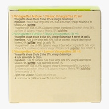 Coffret 6 Vinaigrettes à l'huile d'olive et vinaigre balsamique aromatisées A l'Olivier