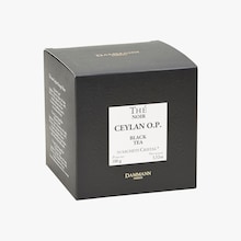 Thé noir Ceylan O.P. - Boîte de 50 sachets Dammann Frères