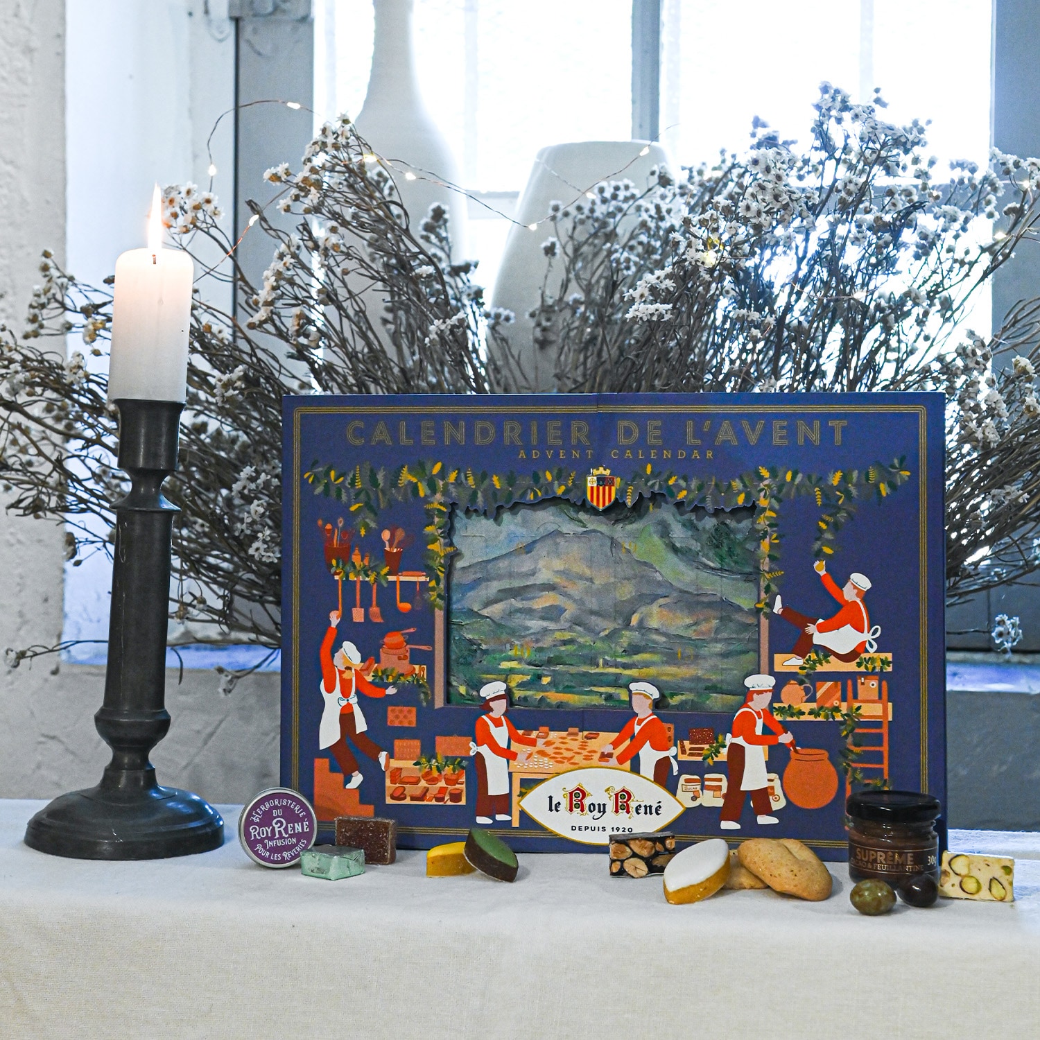 Calendrier de l'avent confiseries Le Roy René