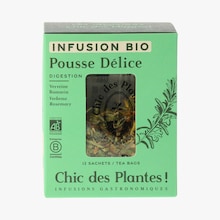 Infusion bio Pousse D&eacute;lice Chic des Plantes !
