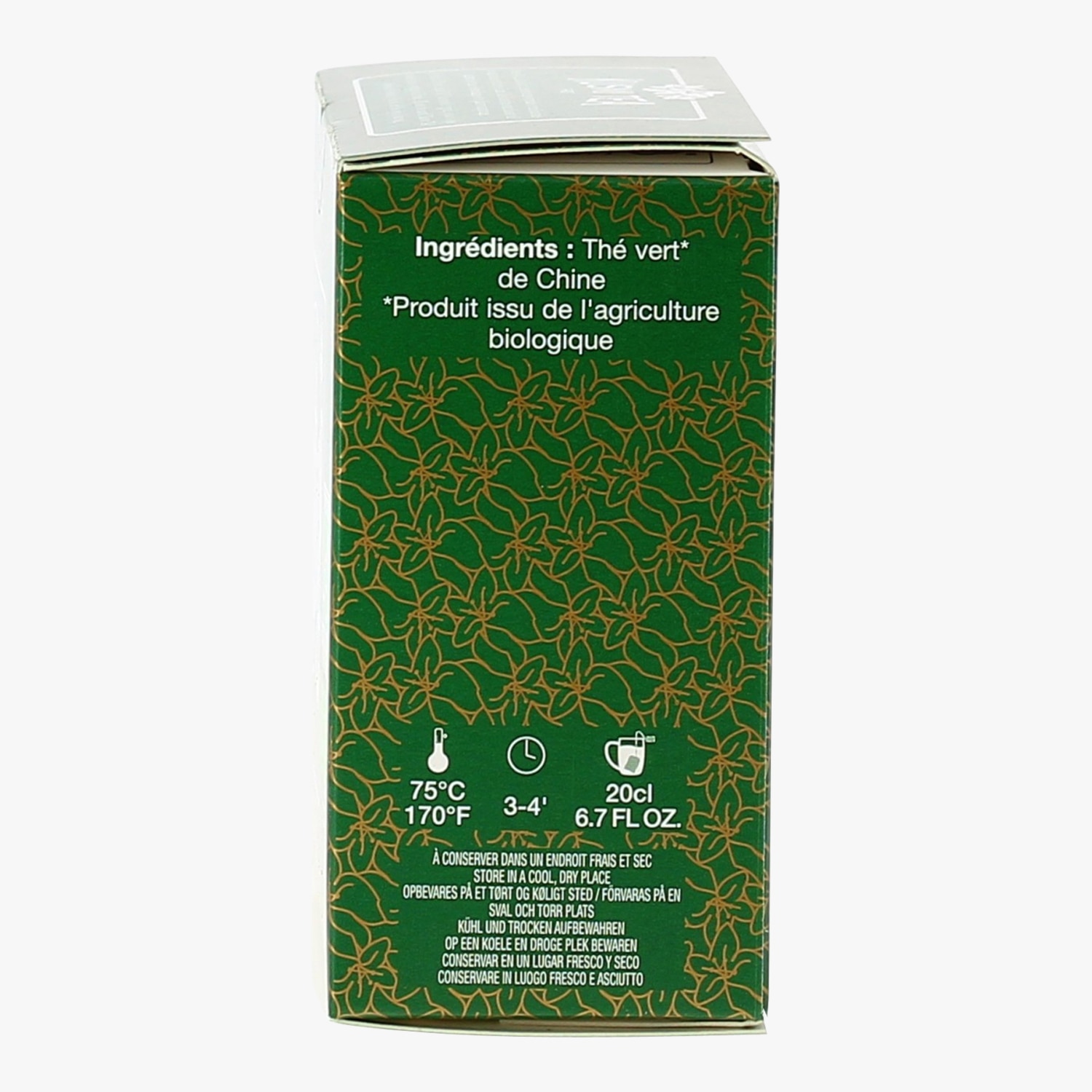 Thé vert à la Menthe Bio - 20 Mousselines Kusmi tea