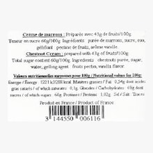 Crème de marrons Eric Bur