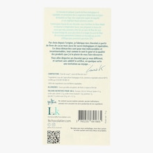 Chocolat noir 76 % cacao au sucre de fleur de coco Laurent K