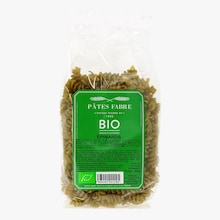 Pâtes torsades aux épinards bio Pâtes Fabre