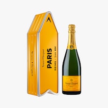 Champagne Veuve Clicquot Brut Carte Jaune sous Coffret Arrow Veuve Clicquot