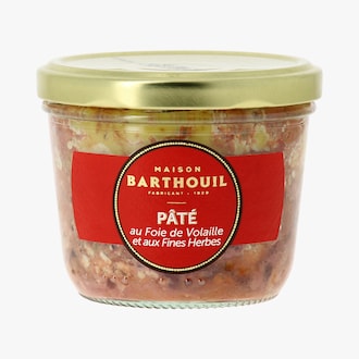 P&acirc;t&eacute; au foie de volaille et aux fines herbes Maison Barthouil