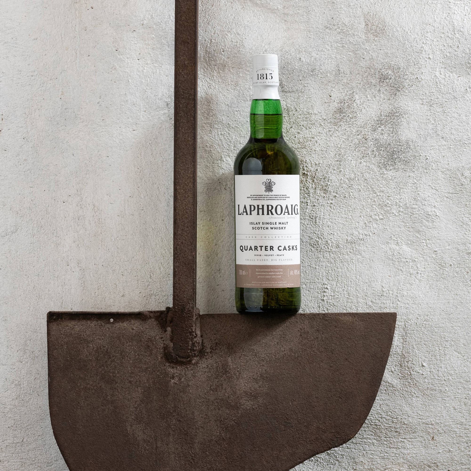 Whisky Laphroaig, Quarter Casks, sous étui Laphroaig