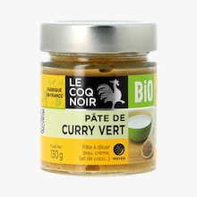 Pâte de curry vert bio Le Coq Noir