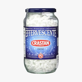 Préparation pour boisson effervescente au citron, aromatisée Crastan