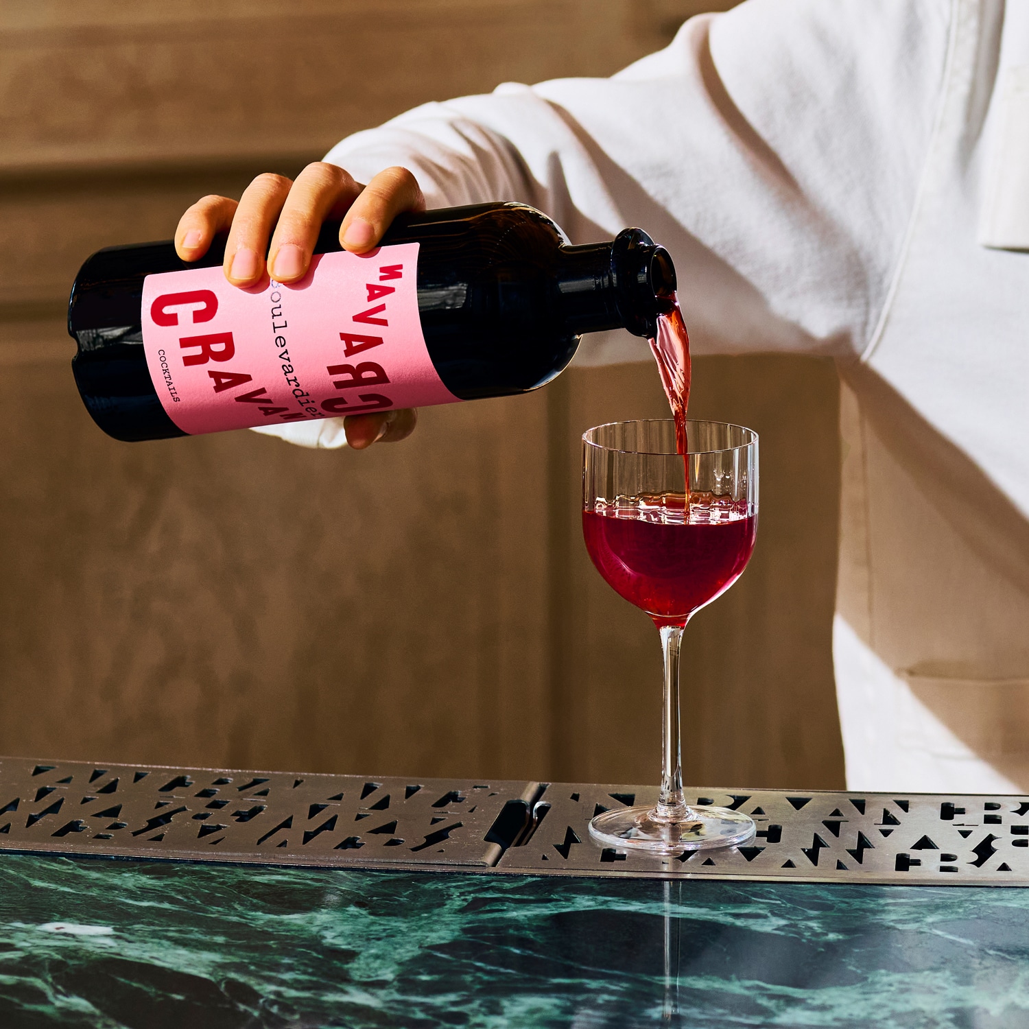 Cocktail CRAVAN, Boulevardier Cravan