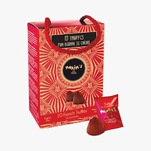 Ballotin 10 truffes pur beurre de cacao Maxim’s de Paris
