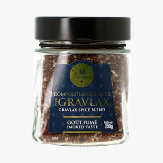 Composition d'épices pour gravlax - Goût fumé Maison Alexis Lepers