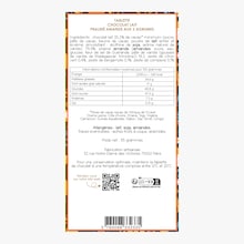 Tablette chocolat lait - Praliné amande aux 3 agrumes L'Éclair de Génie