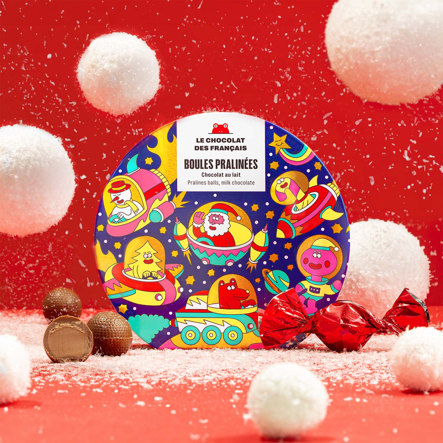 Boules pralinés chocolat au lait Le Chocolat des Français