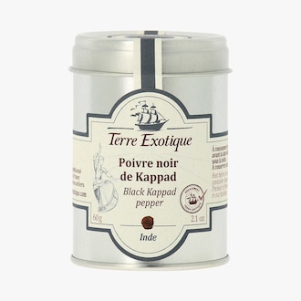 Poivre noir de Kappad Terre Exotique
