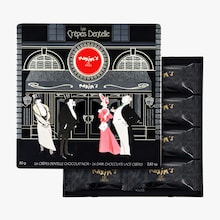 16 crêpes dentelle chocolat noir Maxim’s de Paris