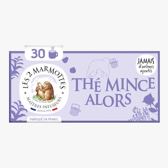 Thé Mince Alors ? bio Les 2 Marmottes