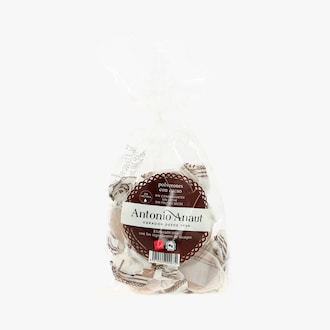 Polvoron au cacao, aromatis&eacute; Antonio Anaut