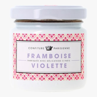 Confiture framboise, violette Confiture Parisienne