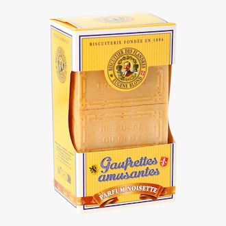 Gaufrettes amusantes - Parfum noisette Biscuiterie Eugène Blond