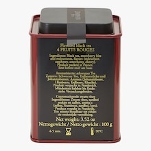Thé noir parfumé 4 Fruits Rouges N° 4 Dammann Frères
