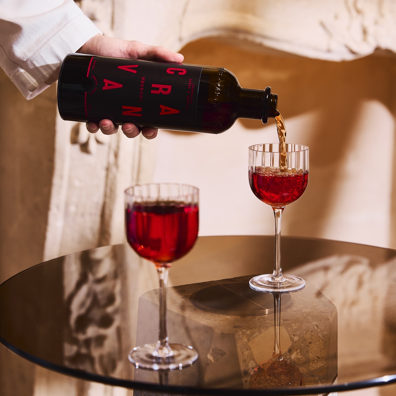 Cocktail CRAVAN, Negroni Cravan