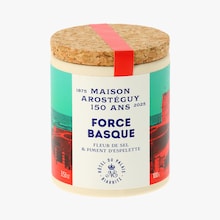 Préparation à base de fleur de sel et piment d'Espelette - Force basque Maison Arosteguy