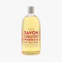 Recharge savon liquide Marseille extra pur rose sauvage La Compagnie de Provence