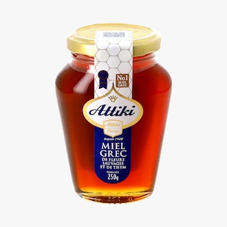 Miel grec de fleurs sauvages et de thym Attiki
