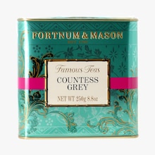 Bo&icirc;te &agrave; th&eacute; noir Countess Grey Fortnum & Mason